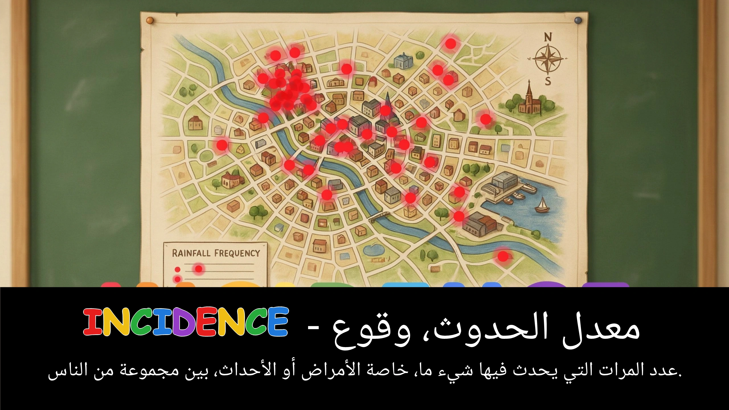 Arabic Illustration for incidence